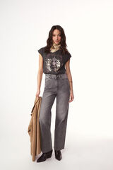Slowlove Jeans new recto Cinzento