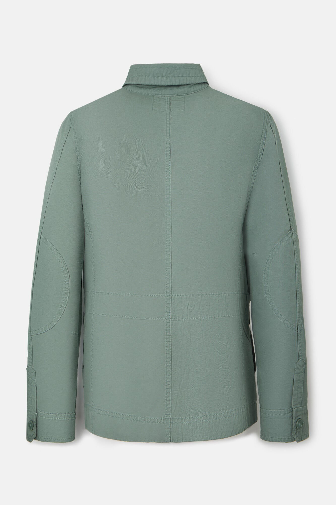 Silbon Parka tingida para vestimenta militar Verde