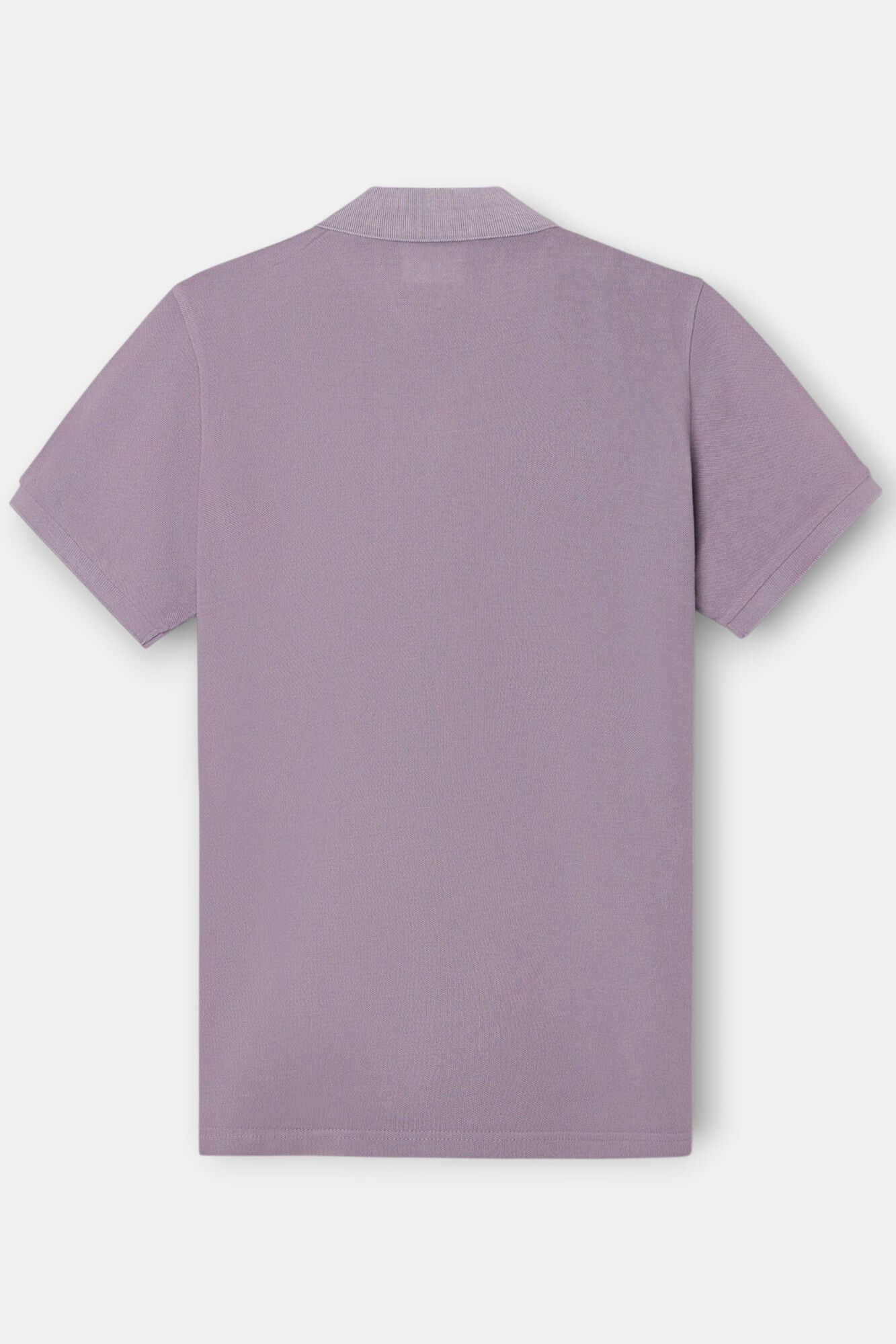Silbon Polo cl&aacute;ssico tingido em pe&ccedil;a Roxo