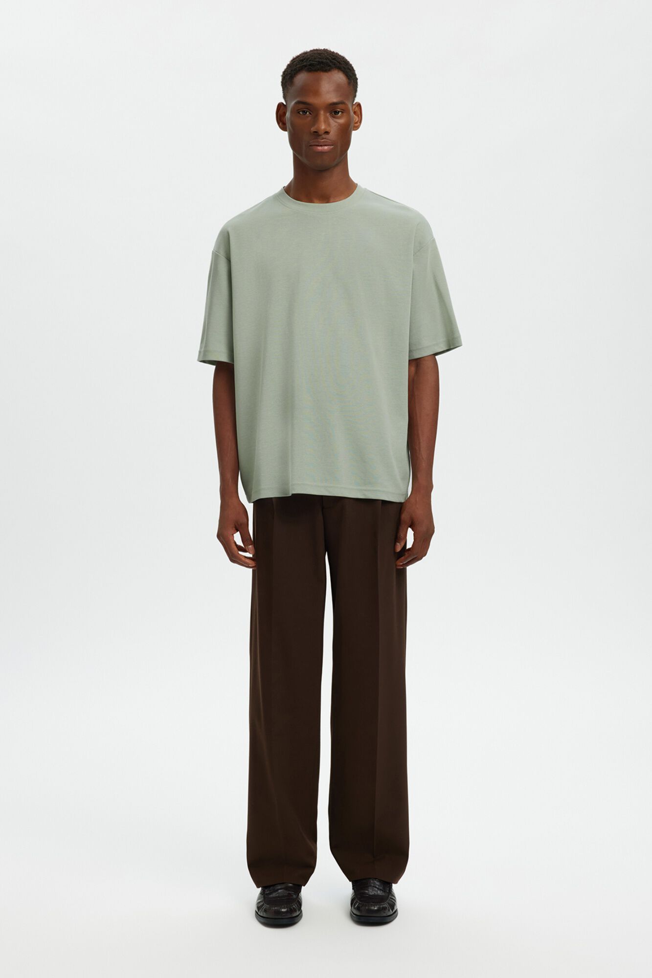 Selected Relaxed short sleeve T-shirt