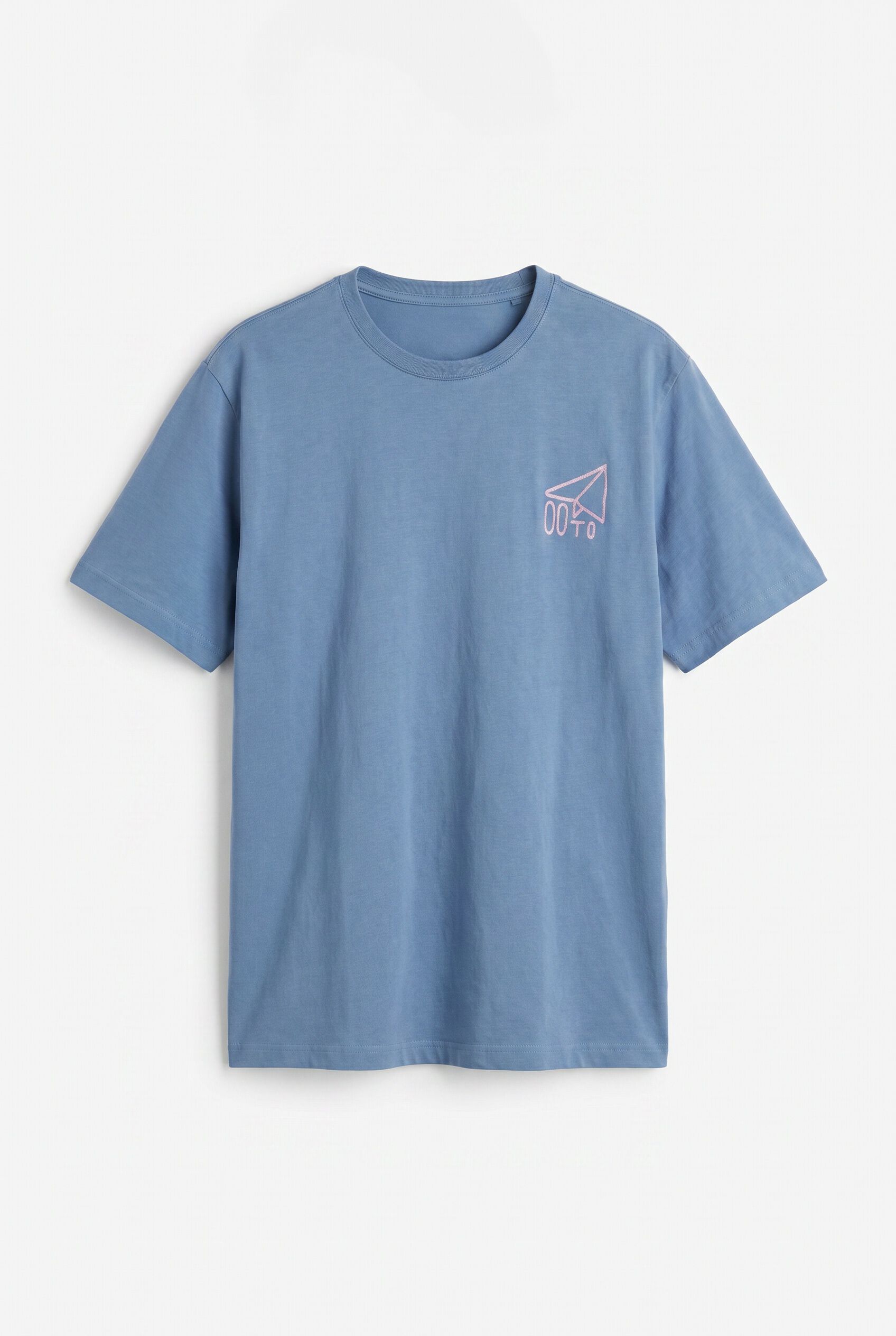 OOTO T-shirt avi&atilde;o pequeno Azul