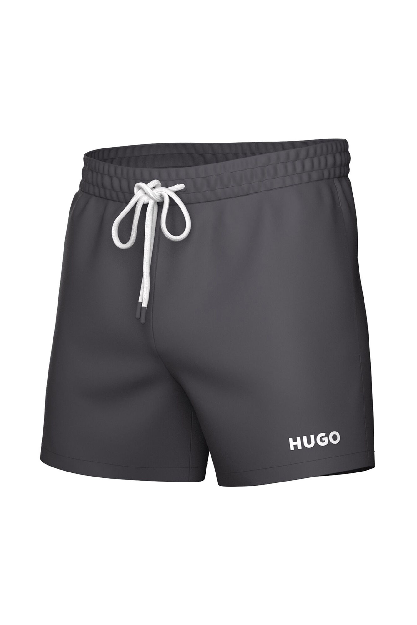 HUGO Logo swimwear Dark grey