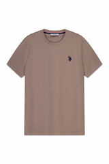 Us Polo Short sleeve T-shirt Brown