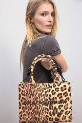Lola Casademunt Mini shopper Castanho