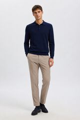 Selected Slim Fit formal trousers Beige