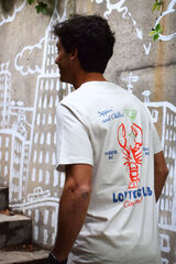 Cloking Lobster T-shirt White