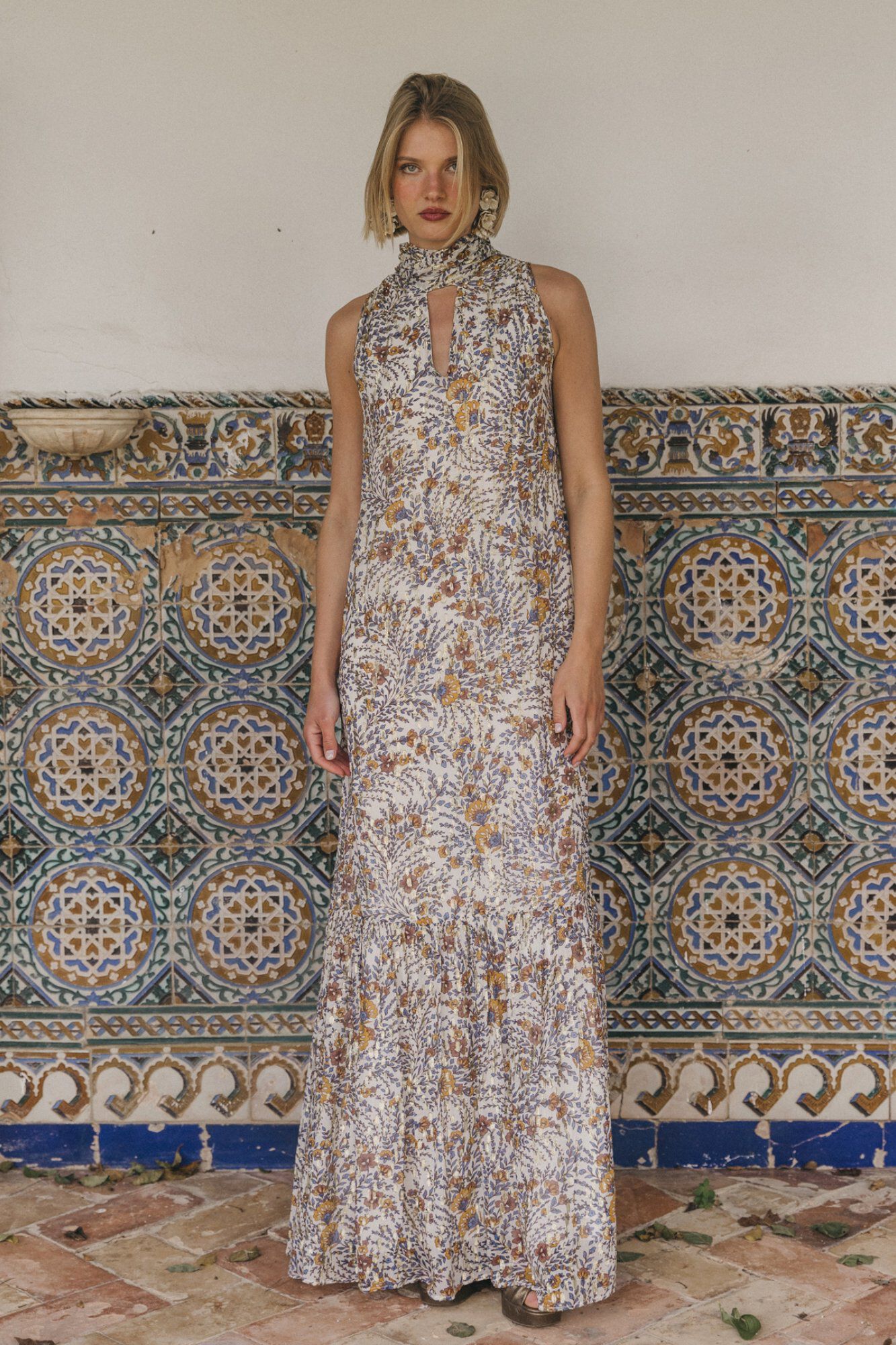 Cherubina Vestido Zurita Multicolorido