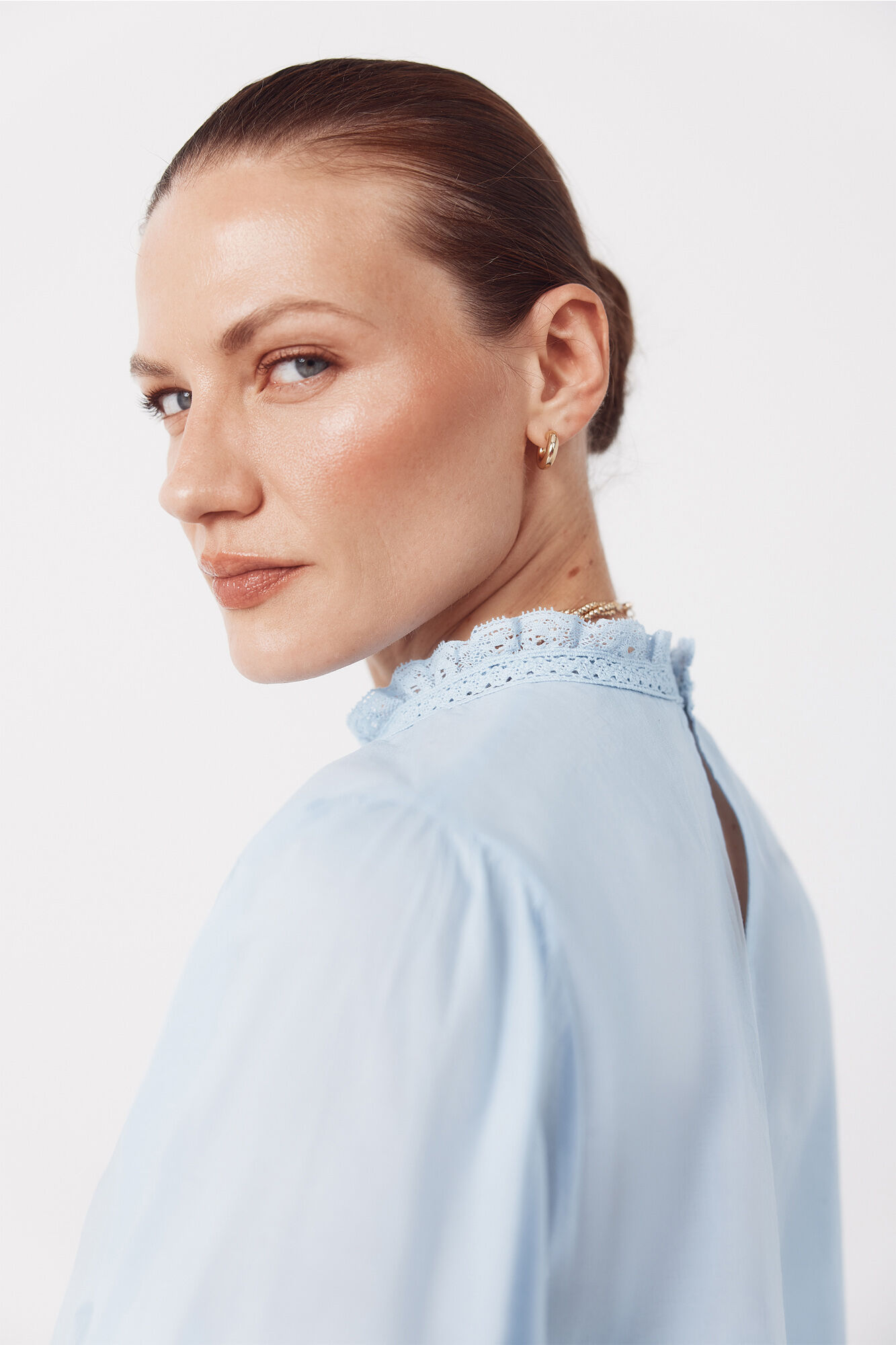 Cortefiel Embroidered blouse