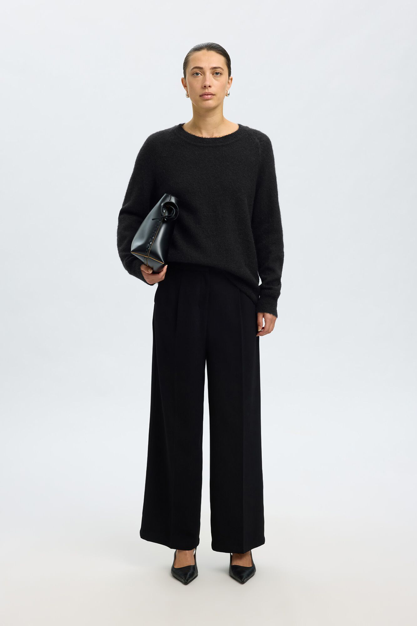 Selected Wool and alpaca jumper