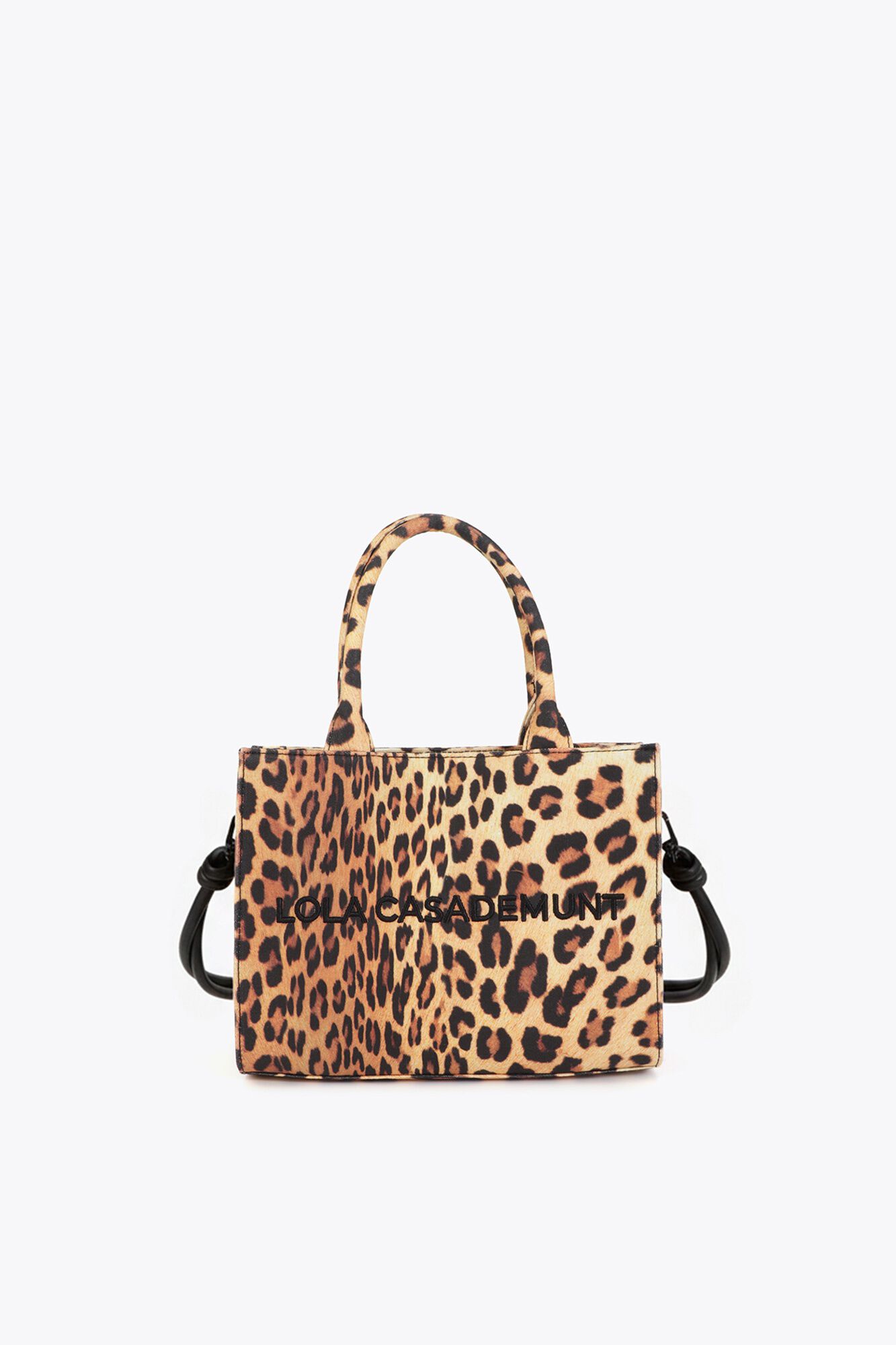 Lola Casademunt Mini shopper Castanho