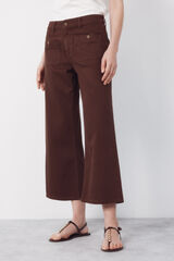 Cortefiel Navy pocket jeans Brown