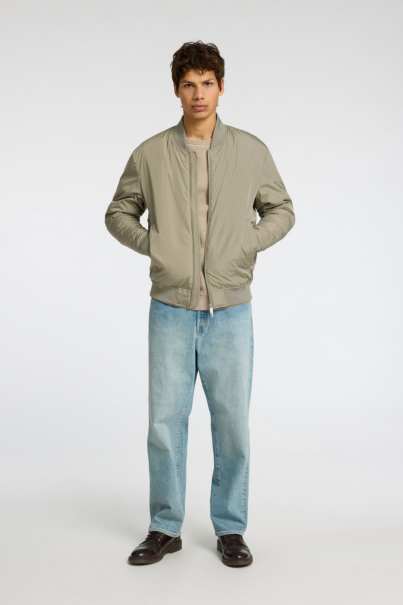 Selected Bomber jacket Grey