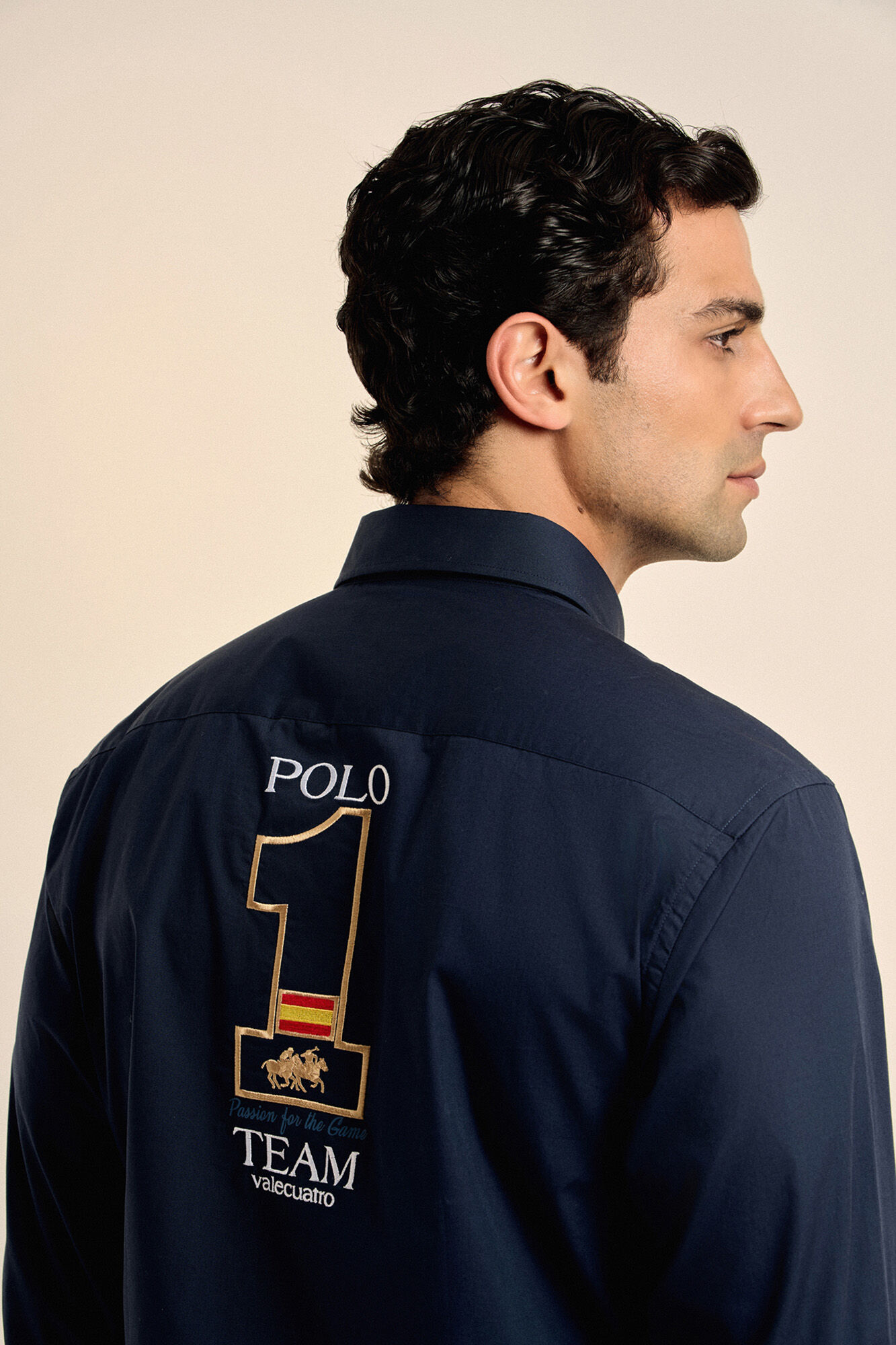 Valecuatro Camisa da Espanha Azul