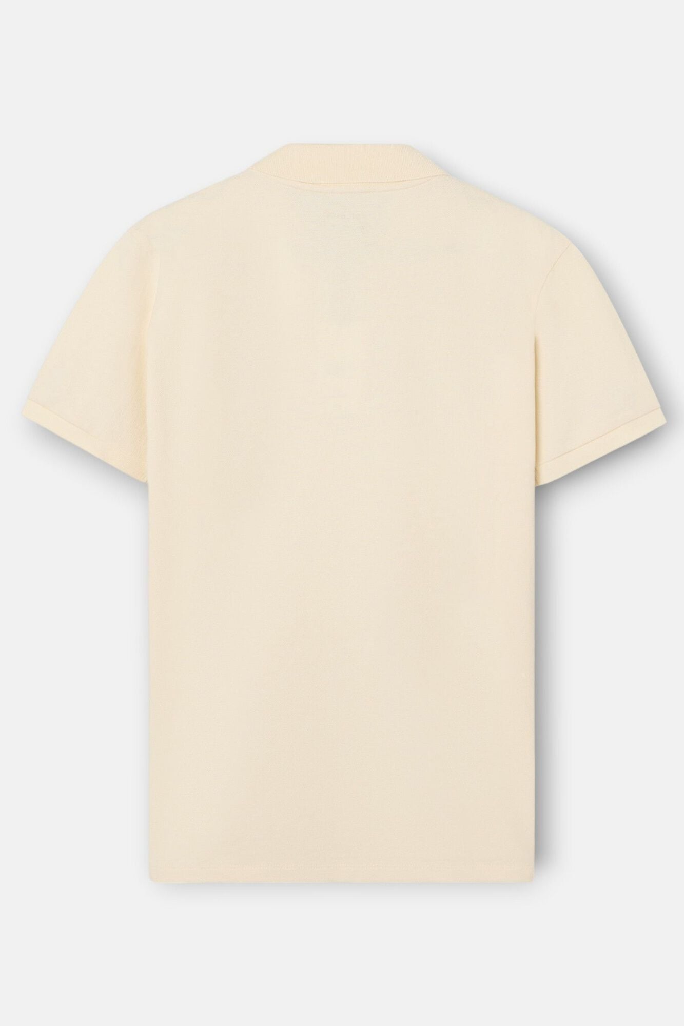 Silbon Classic plain polo shirt Ivory