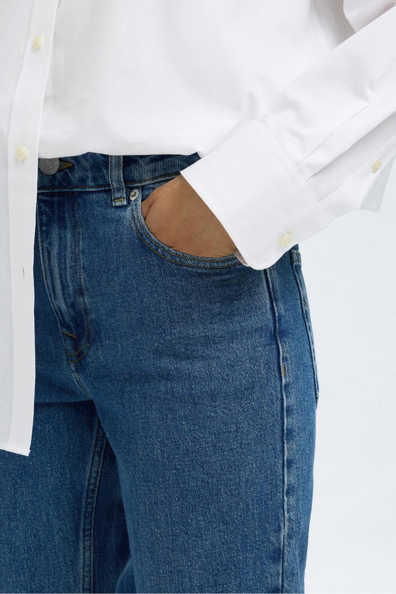 Selected Cal&ccedil;a jeans Slim Fit. Azul