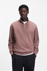 HUGO Sweatshirt with zip fastening Pink