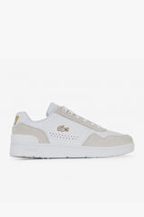 Lacoste Men's t-clip leather sneakers White
