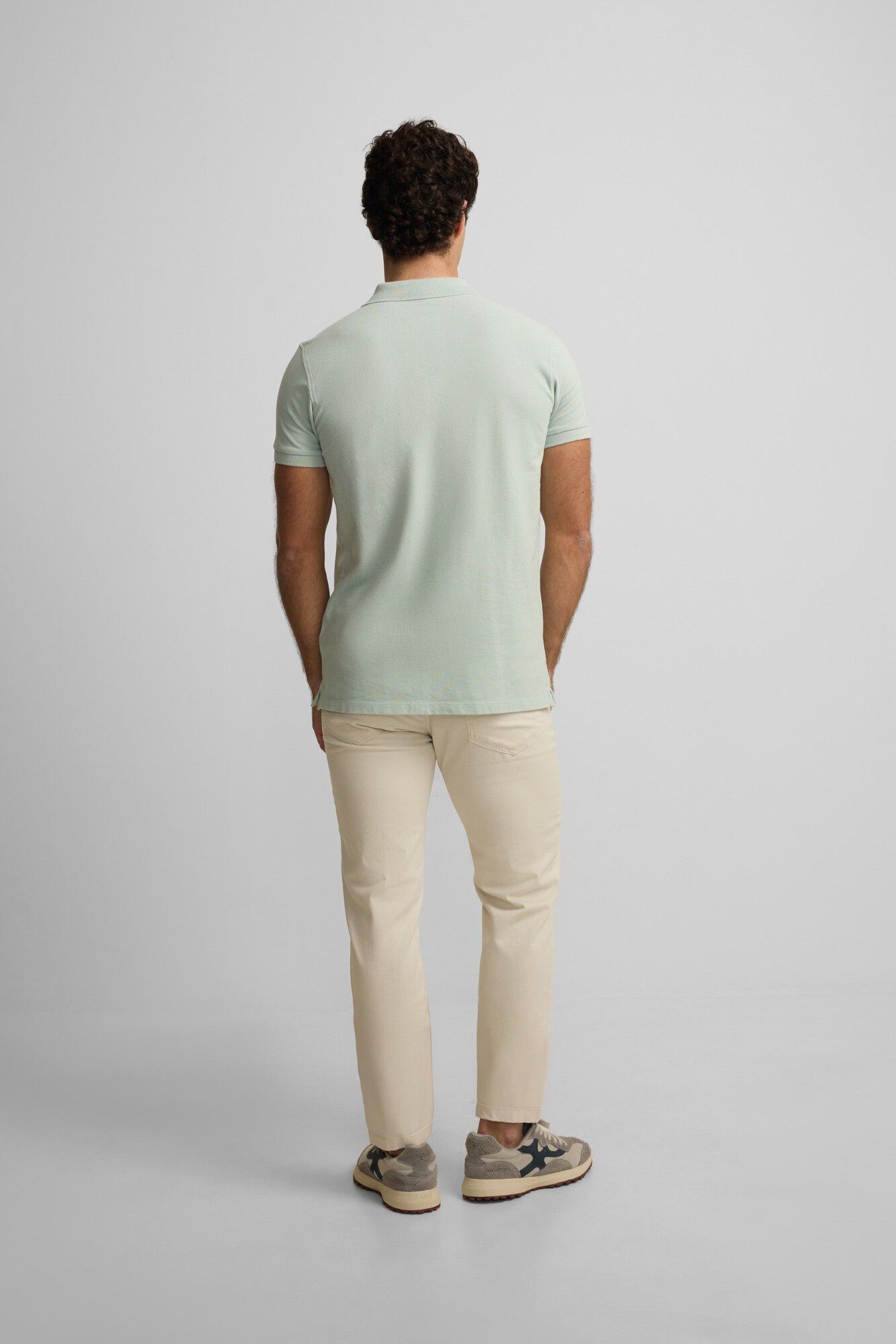 Silbon Polo cl&aacute;ssico liso Verde