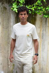 Cloking Berry Best washed T-shirt Ivory