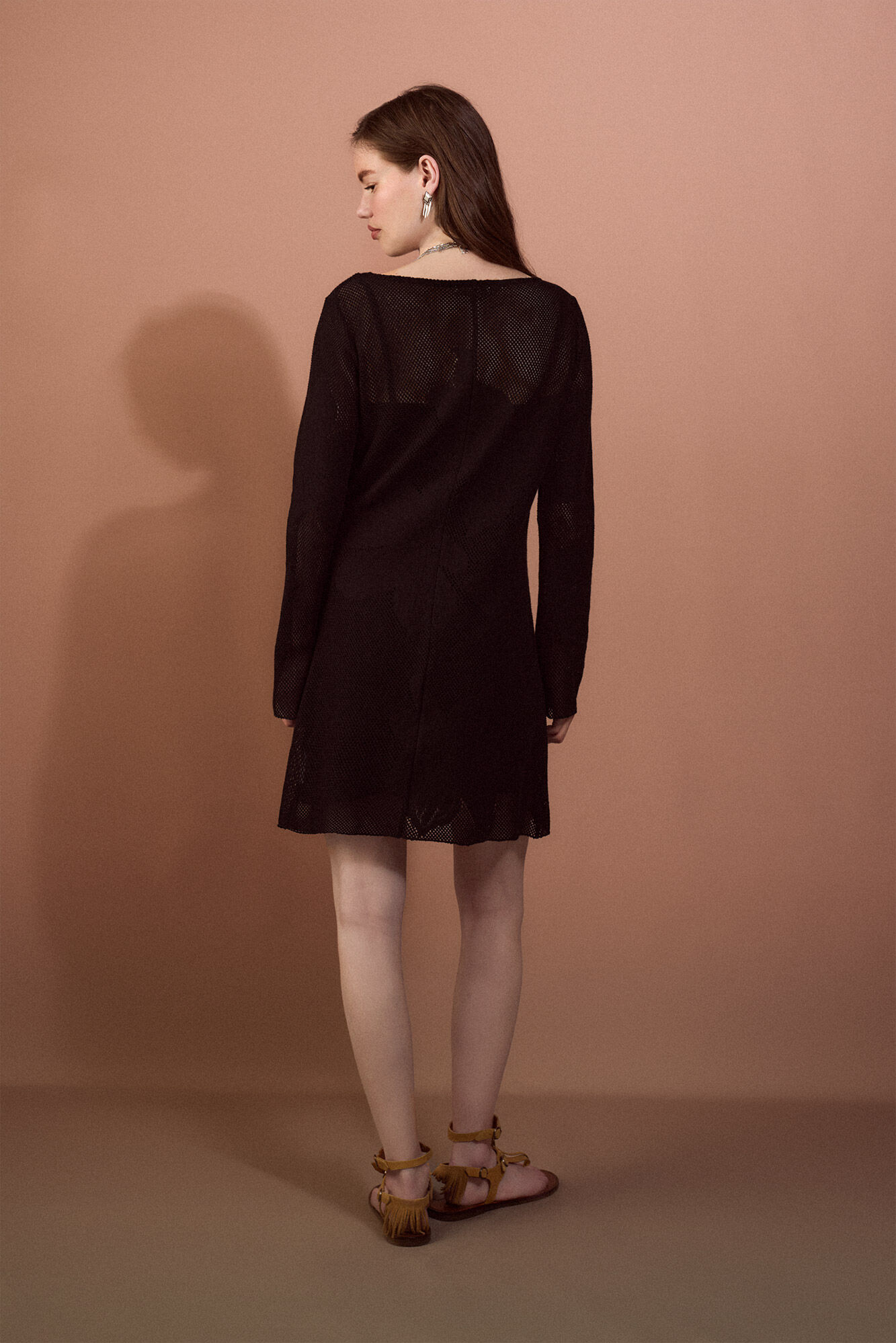 Slowlove Jersey-knit dress Black