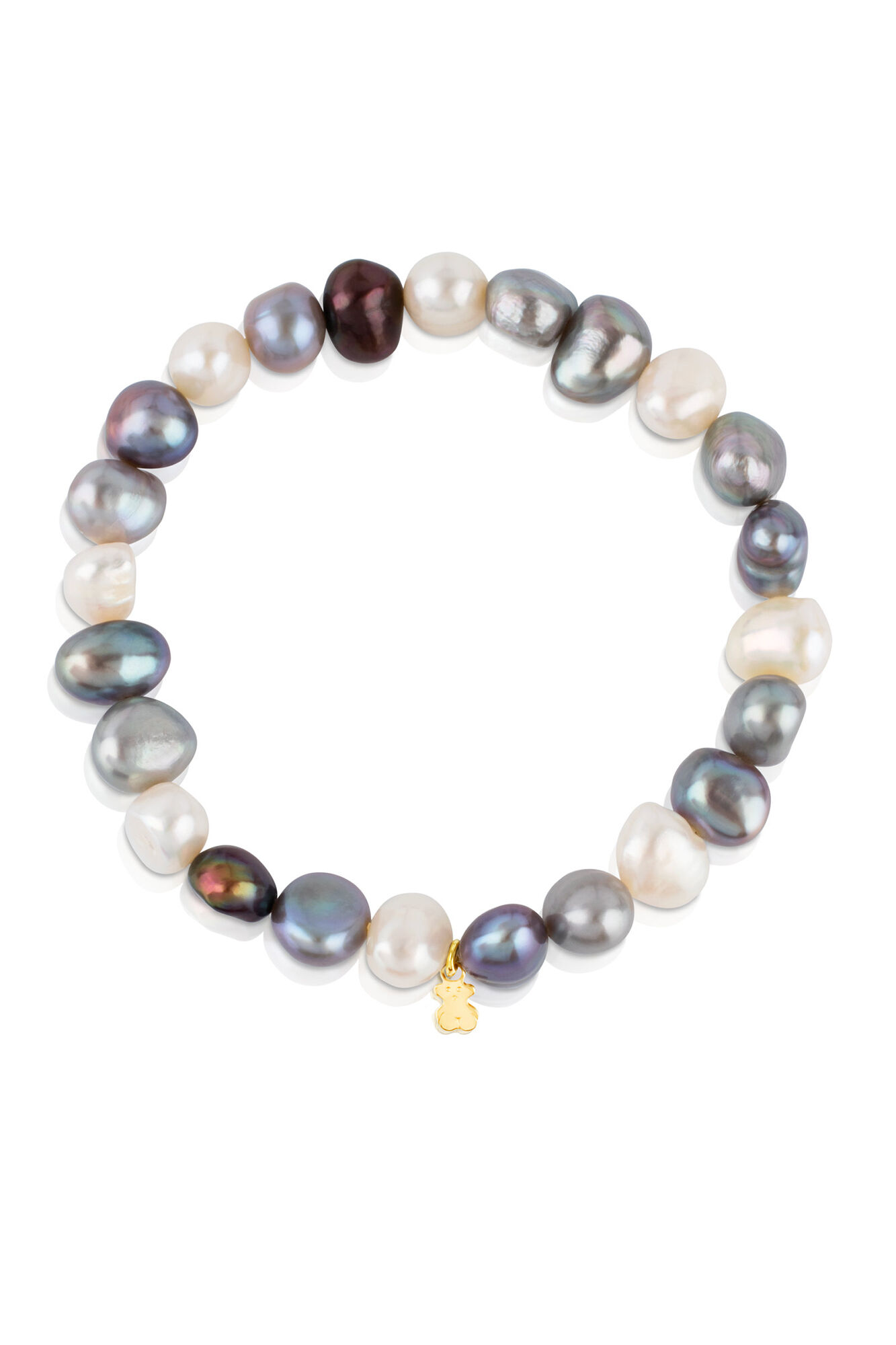 Tous Sweet Dolls gold bracelet with cultured Baroque pearls Gold
