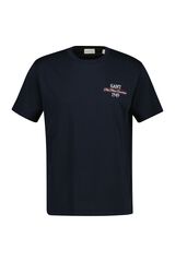 Gant T-shirt de manga curta Preto