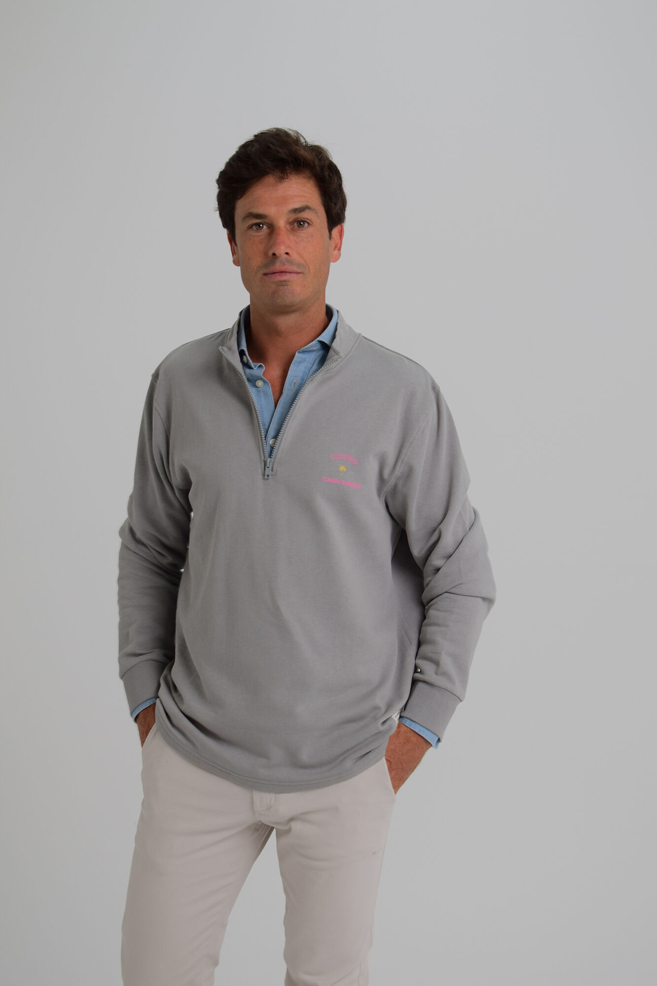 Cloking Cloking Club Sweatshirt Zip fastening