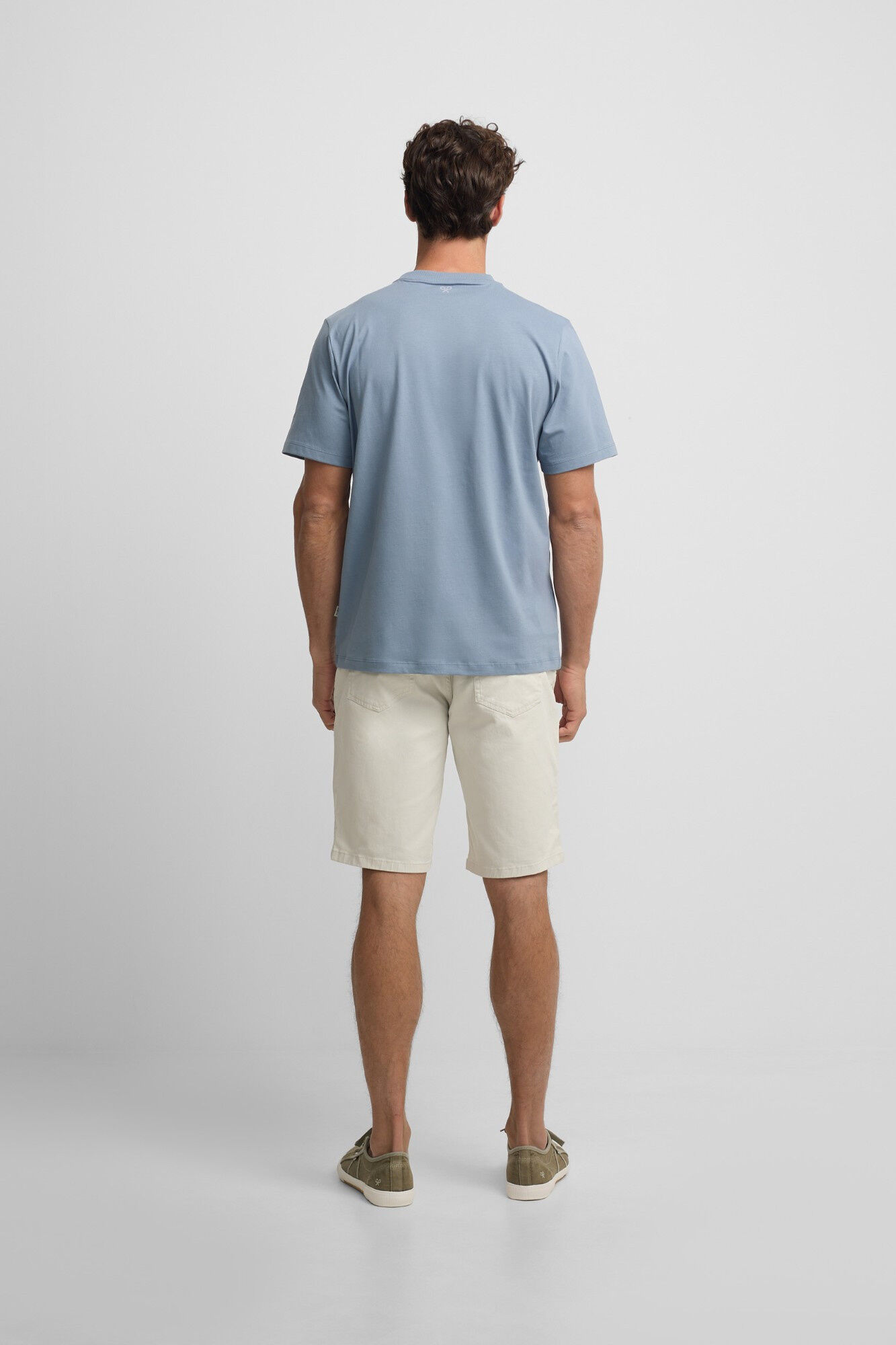 Silbon T-shirt Silbon com flock Azul