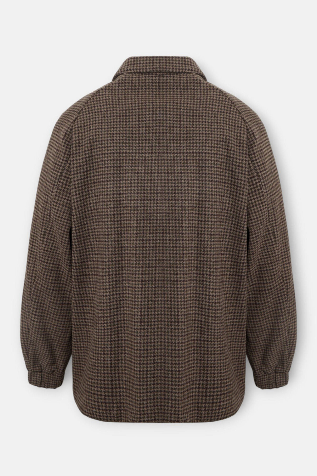 Silbon Houndstooth jacket Brown