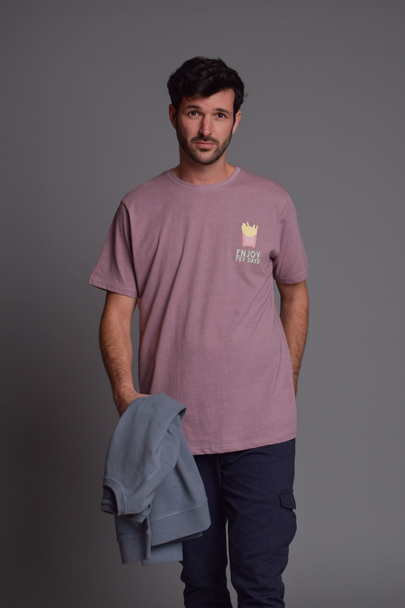 Cloking Fooders Washed Burgundy T-shirt