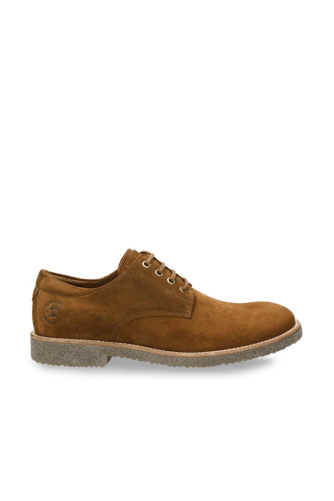 Panama Jack Sapatos de pele masculinos Castanho
