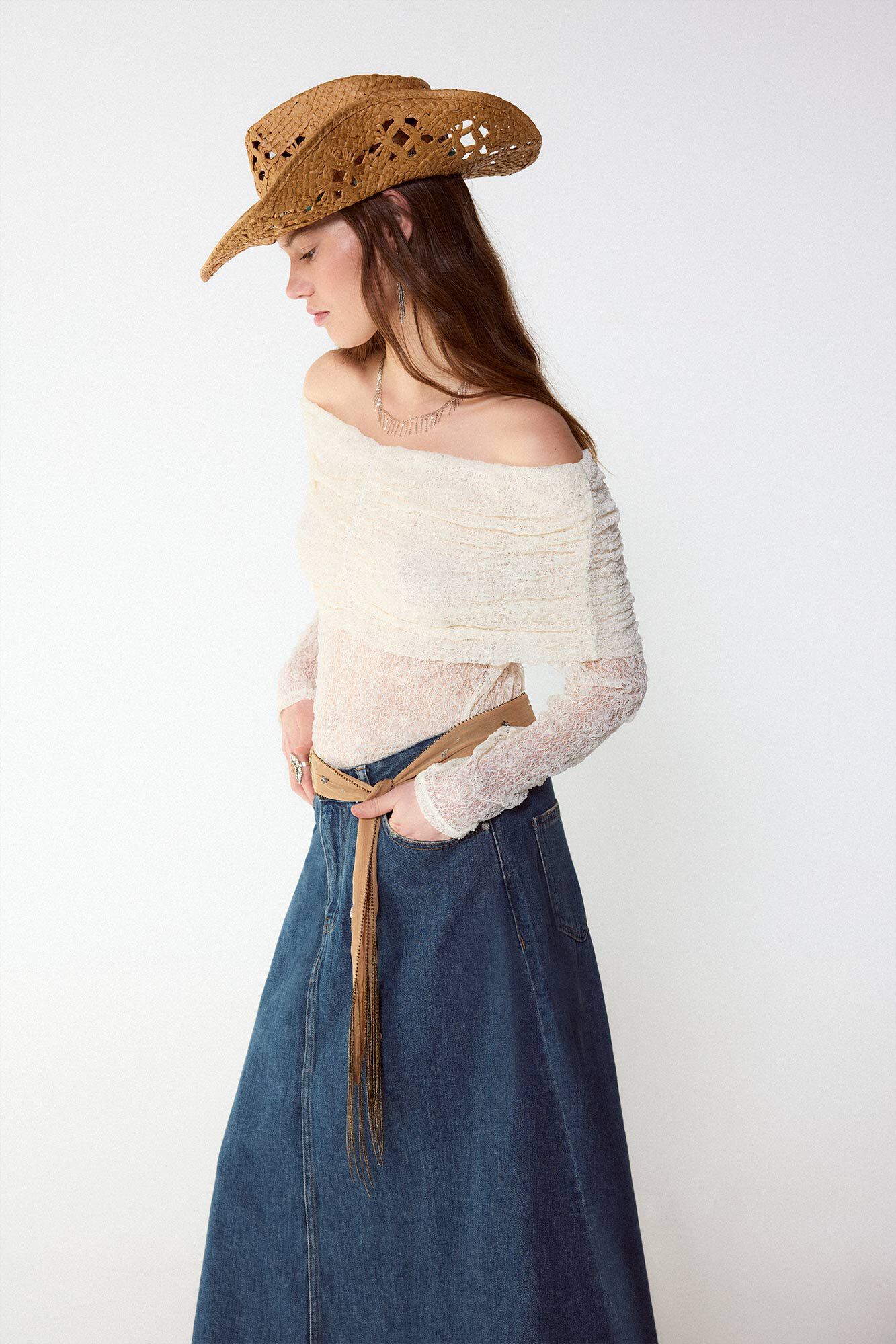 Slowlove Lace camisole top