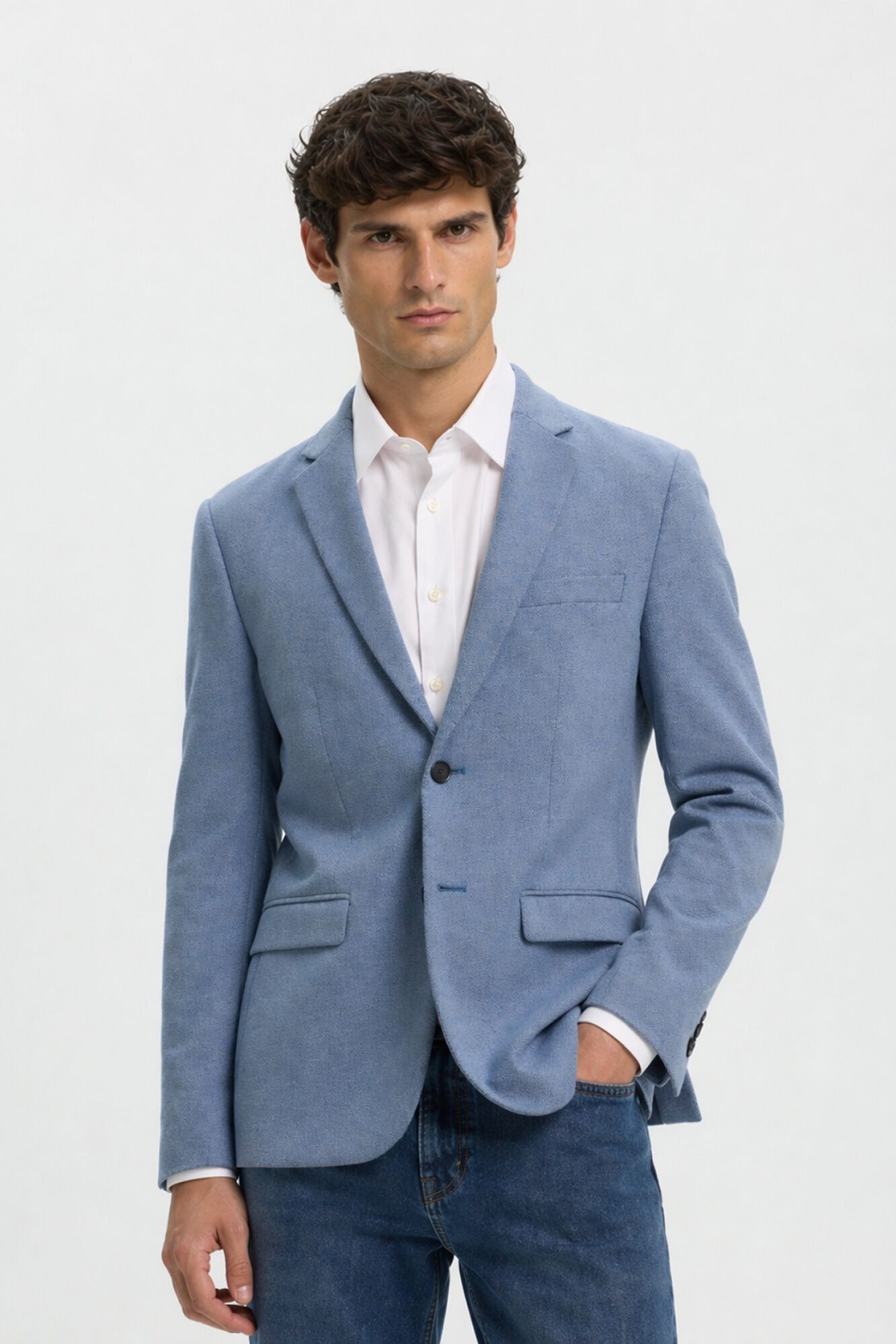 Selected Blazer Slim Fit Azul
