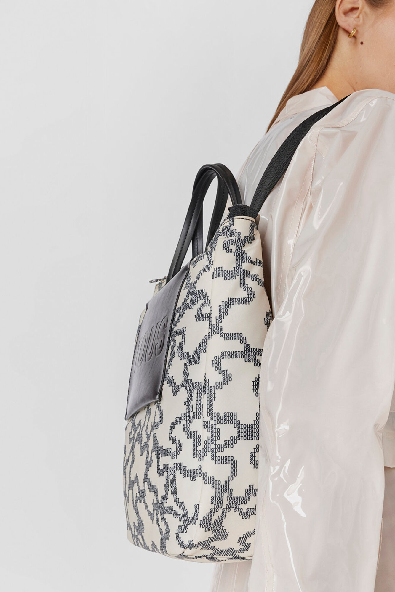 Tous Kaos Pix Soft beige backpack Beige
