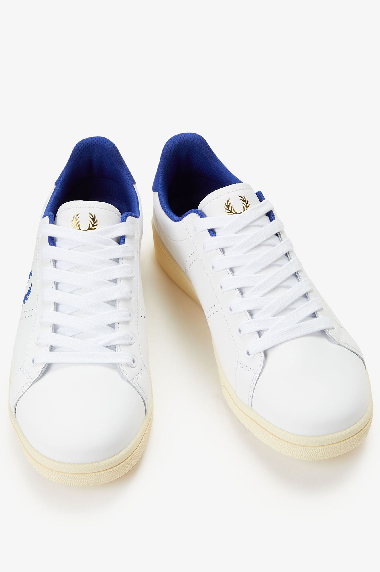 Fred Perry Leather B721 trainers White