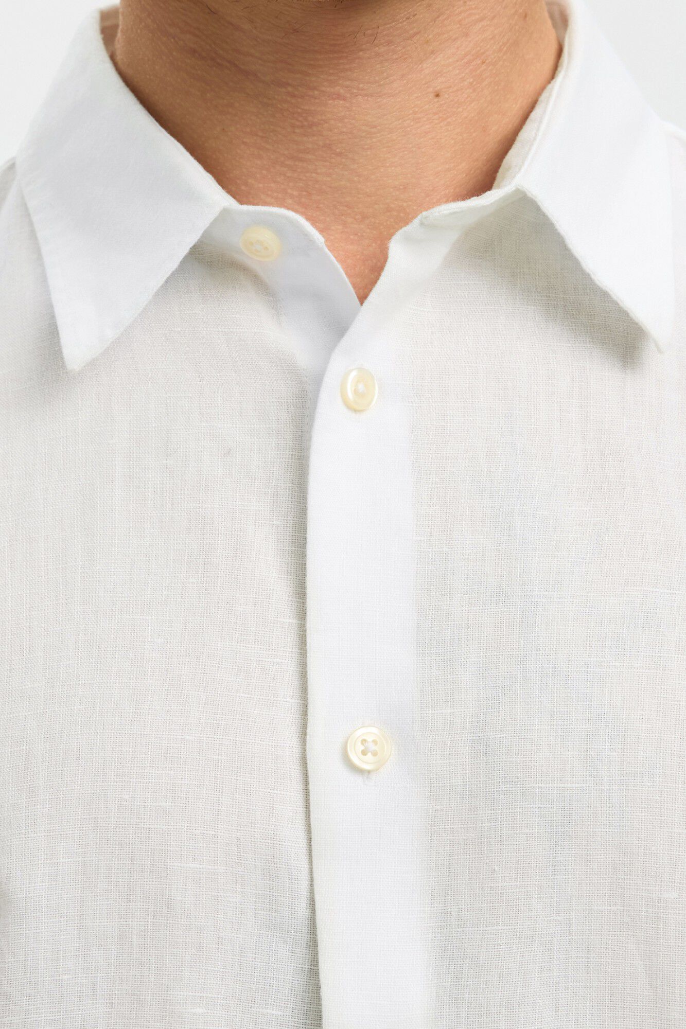 Selected Linen blend shirt