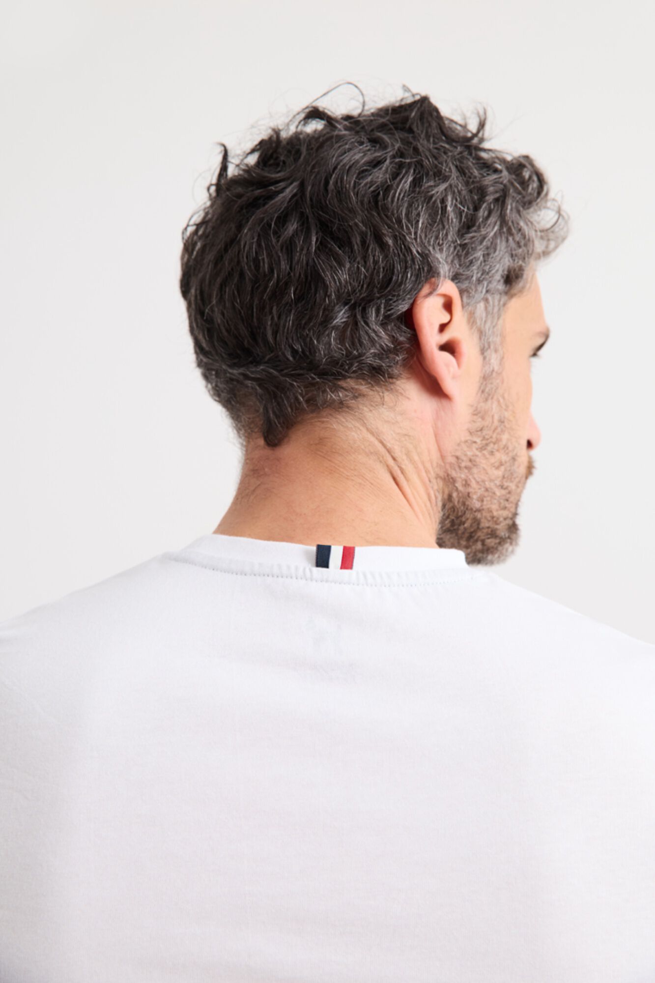 Williot T-shirt com logo tipo remendo Branco