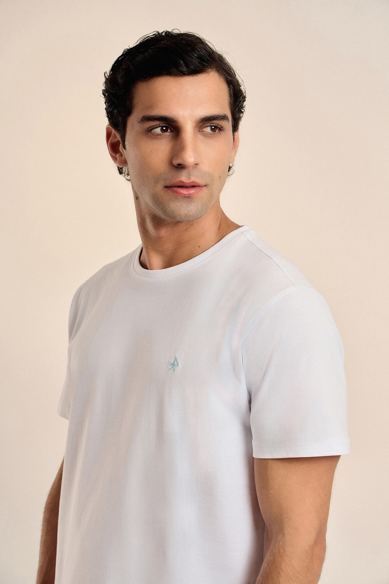 Valecuatro T-shirt logo Branco