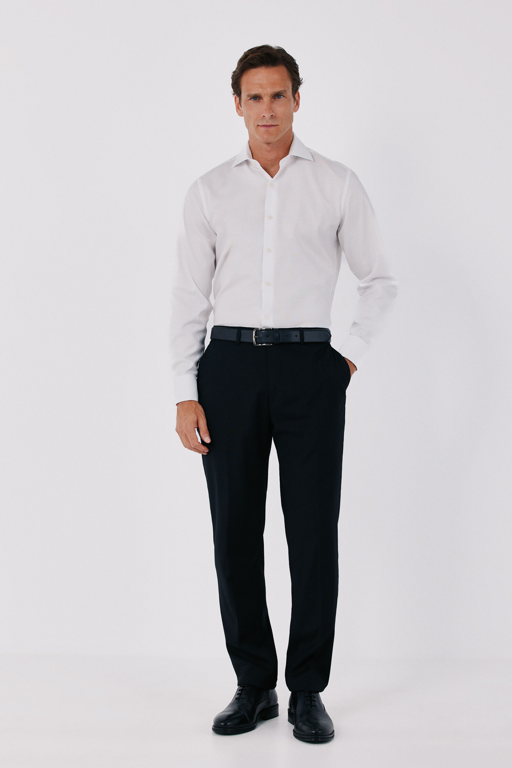 Cortefiel Otom&aacute;n slim fit easy iron dress shirt