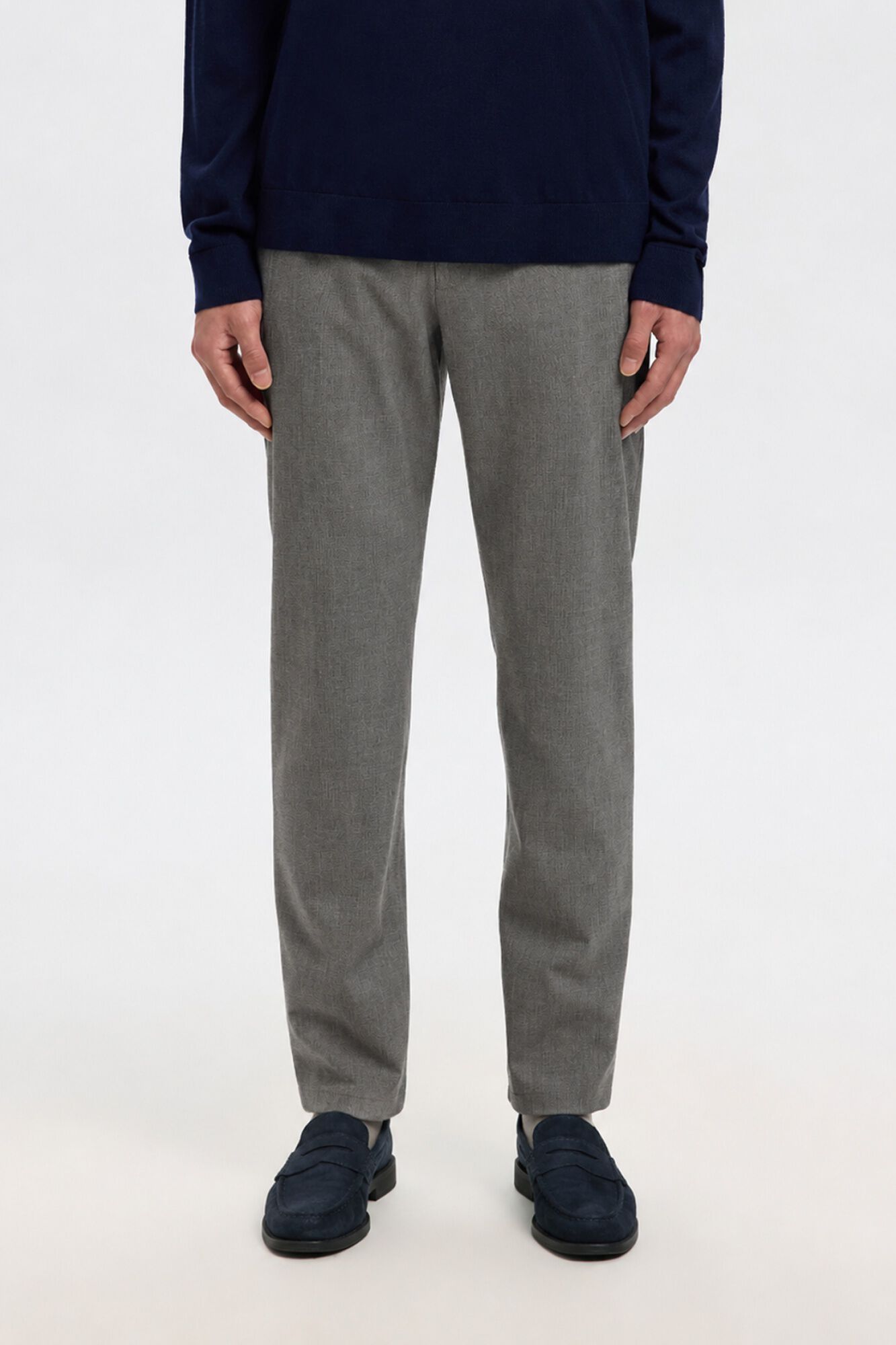 Selected Slim Fit formal trousers Grey