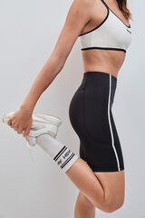 Dash and Stars Leggings ciclista 4D STRETCH negro negro