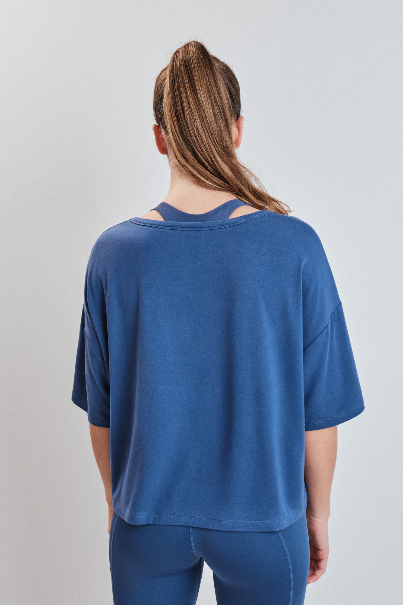 Dash and Stars Camiseta manga corta extra suave azul azul