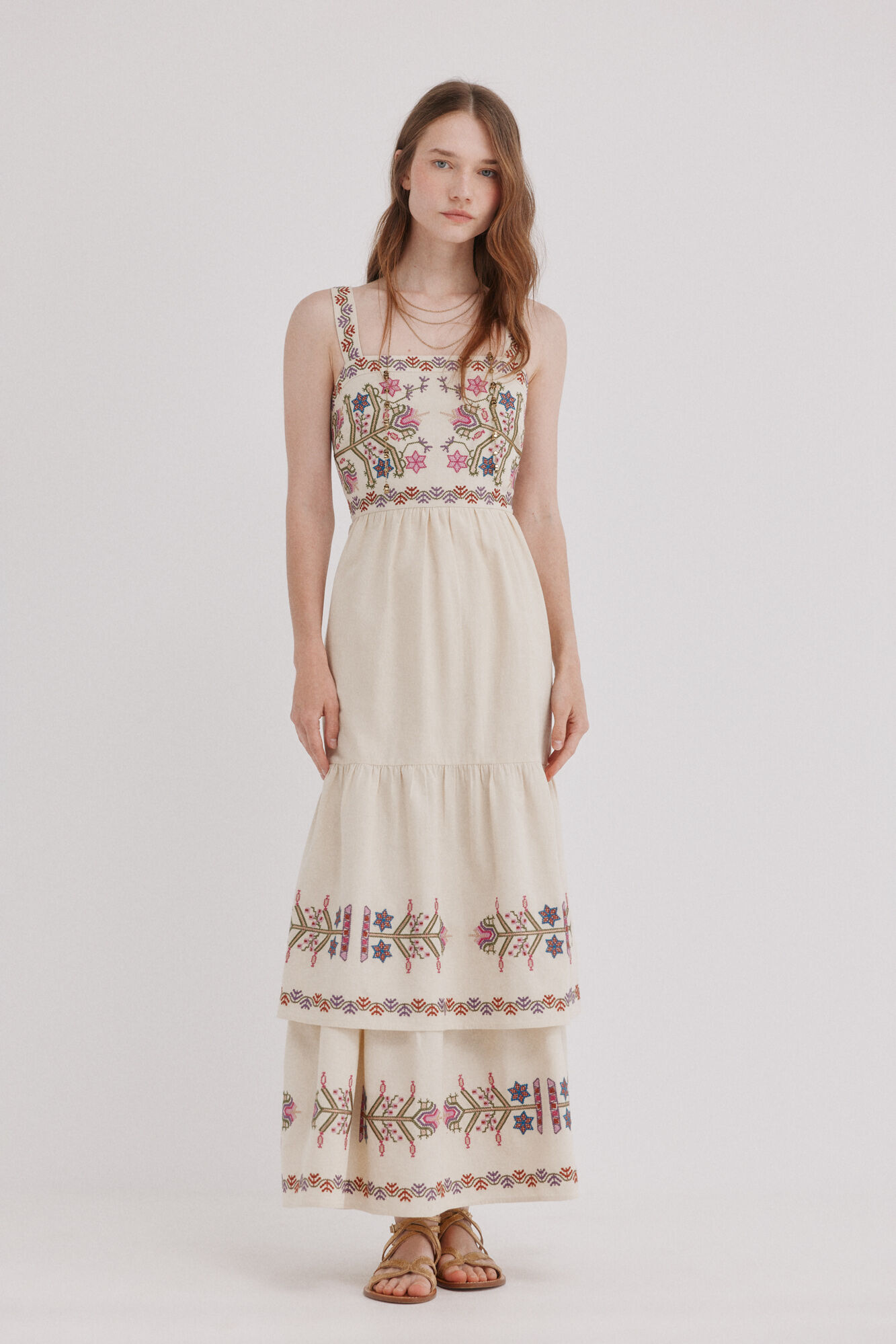 Hoss Intropia Arianna.Vestido midi