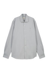 OOTO Camisa oxford lisa de manga comprida Verde