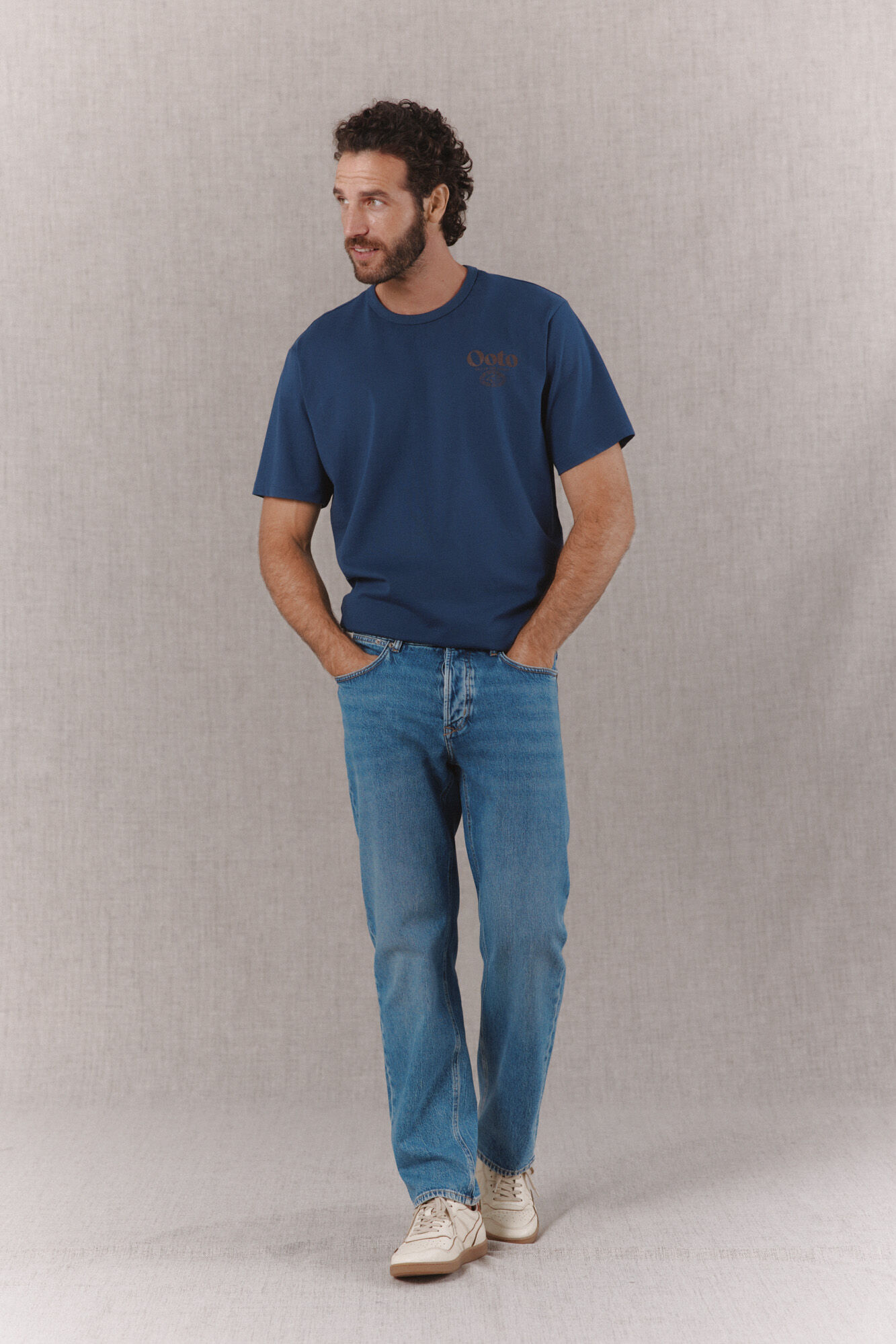 OOTO Washed logo T-shirt