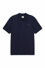 OOTO Piqu&eacute; polo shirt Navy
