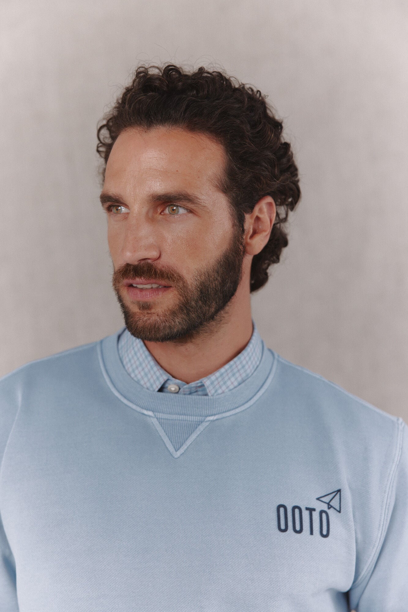 OOTO Basic sweatshirt Blue