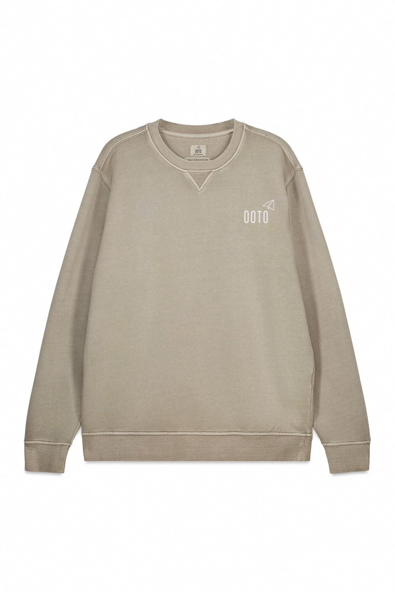 OOTO Basic sweatshirt Beige