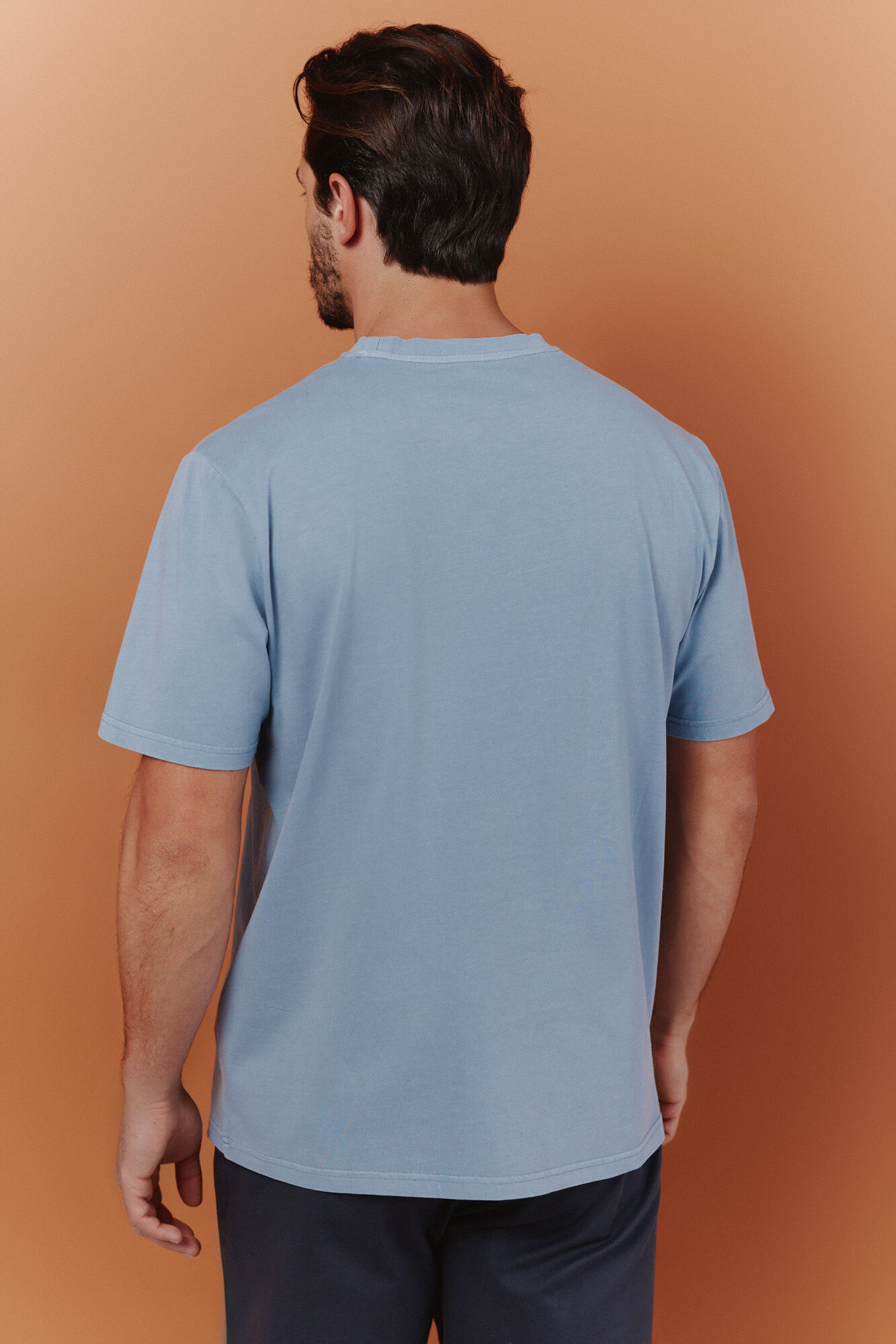 OOTO Camiseta gr&aacute;fica Azul