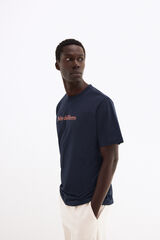 Pedro del Hierro Logo T-shirt Blue